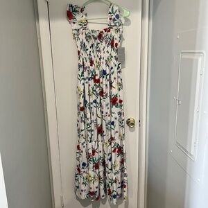 NWT Nordstrom White Floral Dress Nap Dress Style